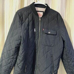 Levis Black Jacket- Size XL